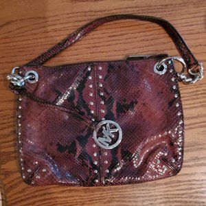 New/Never Used Michael Khores Leather Studded Purse